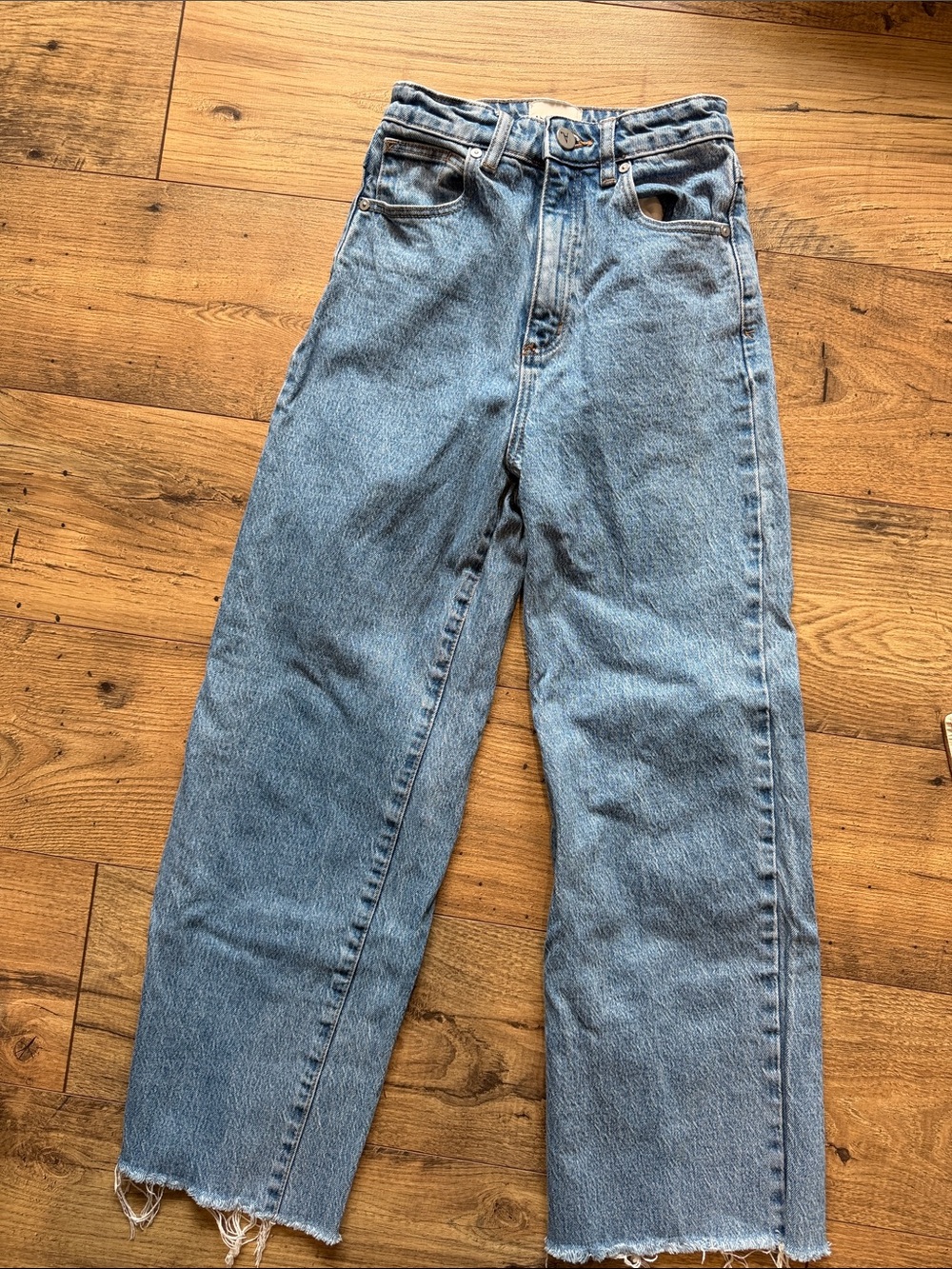Size 24 High and Wide Abrand Jeans
